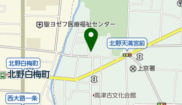 上京消防署北野消防出張所の地図画像