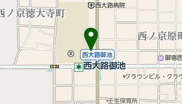 中京消防署西大路消防出張所の地図画像