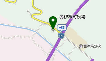 宮津与謝消防署橋北分署の地図画像