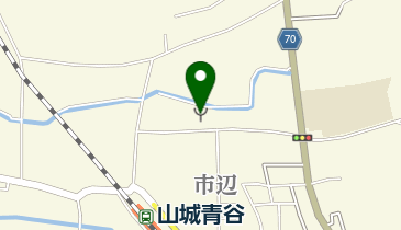 城陽市消防署青谷消防分署の地図画像