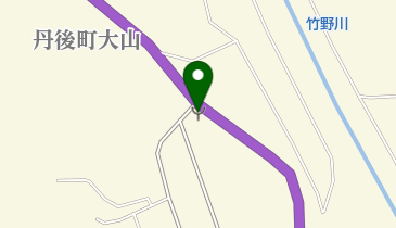 峰山消防署竹野川分遣所の地図画像