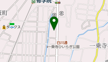 左京消防署修学院消防出張所の地図画像