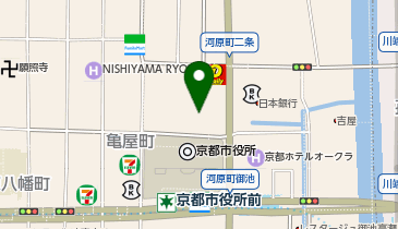 中京消防署寺町消防出張所の地図画像