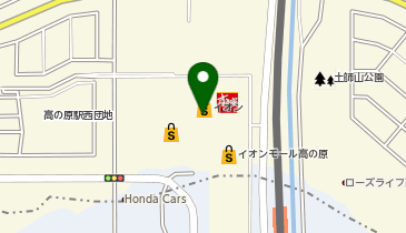 ゆうちょ銀行大阪支店イオンモール高の原内出張所の地図画像