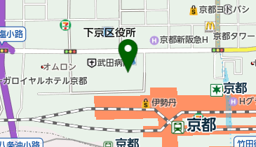 かんぽ生命保険京都支店 京都市下京区 保険 600 16 の地図 アクセス 地点情報 Navitime