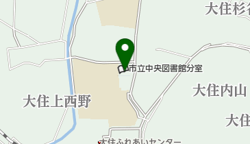 京田辺市立中央図書館北部分室の地図画像