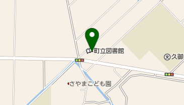 久御山町立図書館の地図画像