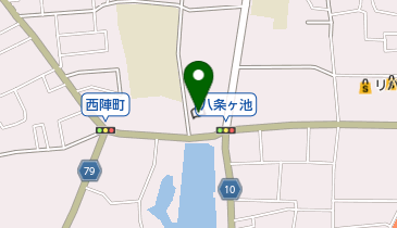 長岡京市立図書館の地図画像