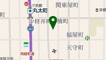 京都市こどもみらい館子育て図書館の地図画像