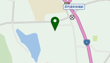 京丹波町図書館中央館の地図画像