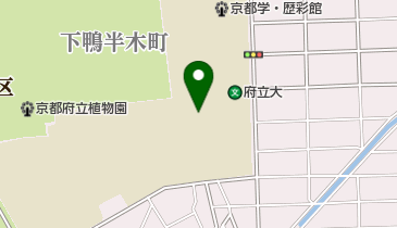 京都府立大学附属図書館の地図画像