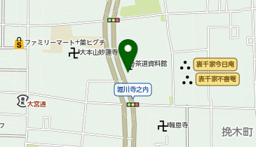 樂焼玉水美術館の地図画像