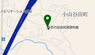 京の田舎民具資料館の地図画像