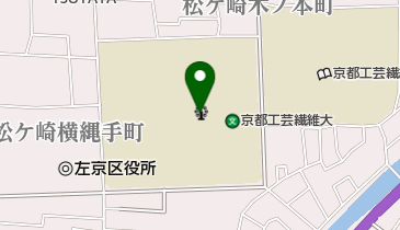 京都工芸繊維大学美術工芸資料館の地図画像