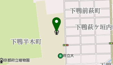 京都府立京都学・歴彩館の地図画像