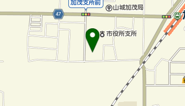 木津川市加茂文化センターの地図画像