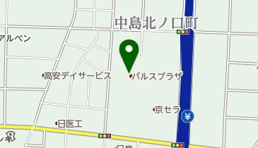 京都パルスプラザの地図画像