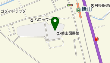 京都府丹後文化会館の地図画像