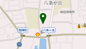 京都府長岡京記念文化会館の地図画像