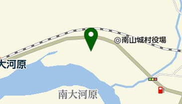 南山城村文化会館の地図画像