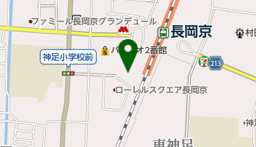 長岡京市中央生涯学習センターの地図画像