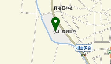 山城町総合文化センターアスピアやましろの地図画像
