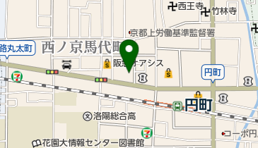 セレマあんしん祭典西ノ京シティホールの地図画像