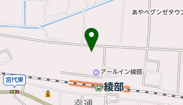 セレマ綾部シティホールの地図画像