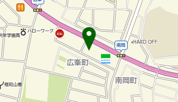 福知山メモリー駅南ホールの地図画像