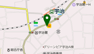 京都中央信用金庫宇治支店の地図画像