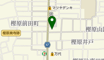 京都中央信用金庫樫原支店の地図画像