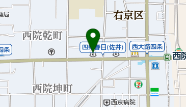 京都中央信用金庫西院支店の地図画像