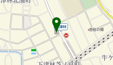 京都中央信用金庫下津林支店の地図画像