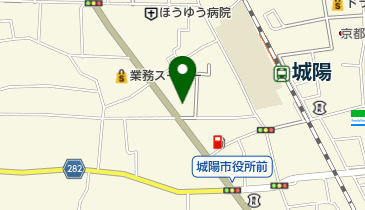 京都中央信用金庫城陽支店の地図画像