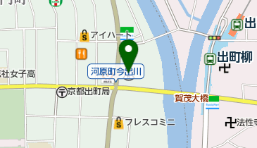 京都中央信用金庫出町支店の地図画像