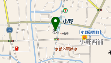 京都中央信用金庫南山科支店の地図画像