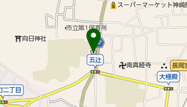 京都中央信用金庫向日町支店の地図画像