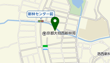 京都中央信用金庫洛西支店の地図画像