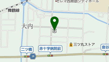 京都北都信用金庫余内支店の地図画像