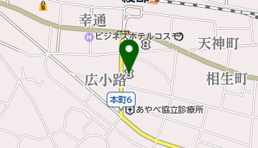 京都北都信用金庫綾部中央支店の地図画像