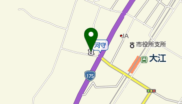 京都北都信用金庫大江町支店の地図画像