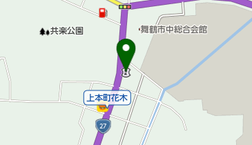 京都北都信用金庫中舞鶴支店の地図画像