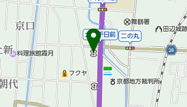 京都北都信用金庫舞鶴中央支店の地図画像