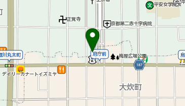 京都中央信用金庫西御池支店の地図画像