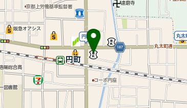 京都中央信用金庫千丸支店の地図画像