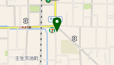 京都中央信用金庫三条支店の地図画像
