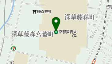 国立京都教育大学の地図画像