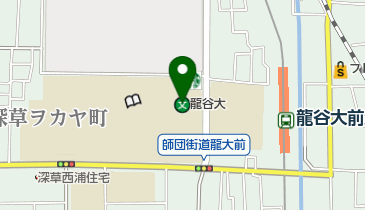 私立龍谷大学の地図画像