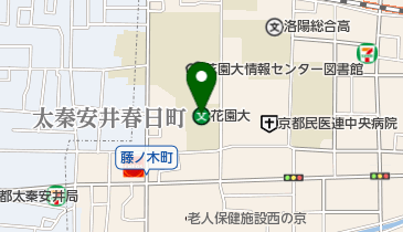 私立花園大学の地図画像