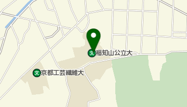 福知山公立大学の地図画像